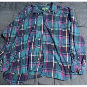 Knights of the Round Table Vintage 90s Men’s Striped Short Sleeve Shirt 2XLT